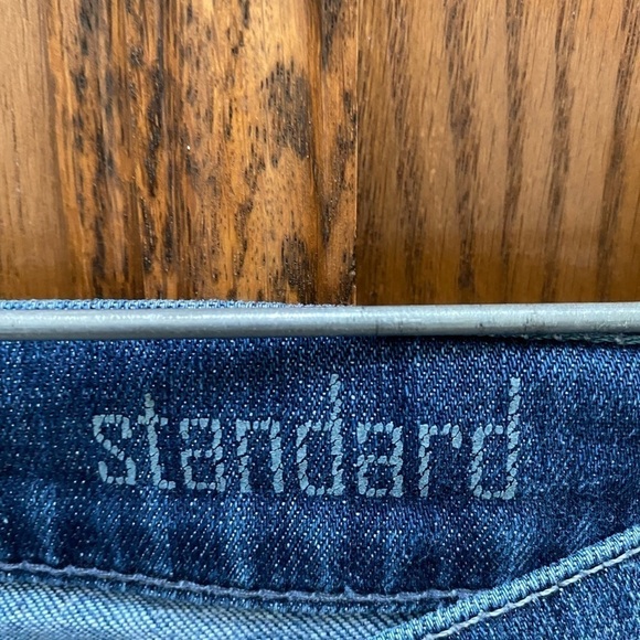 7 For All Mankind Standard Button Fly Jeans Size 34 - Picture 7 of 11